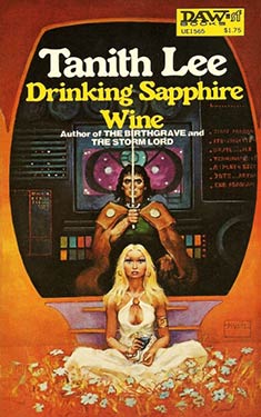 Drinking Sapphire Wine